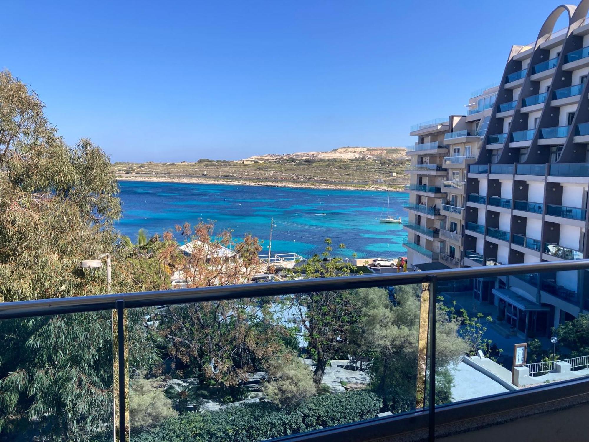 Sunrise Bay Apartments - Frontline Sea Views St. Paul's Bay Exterior photo